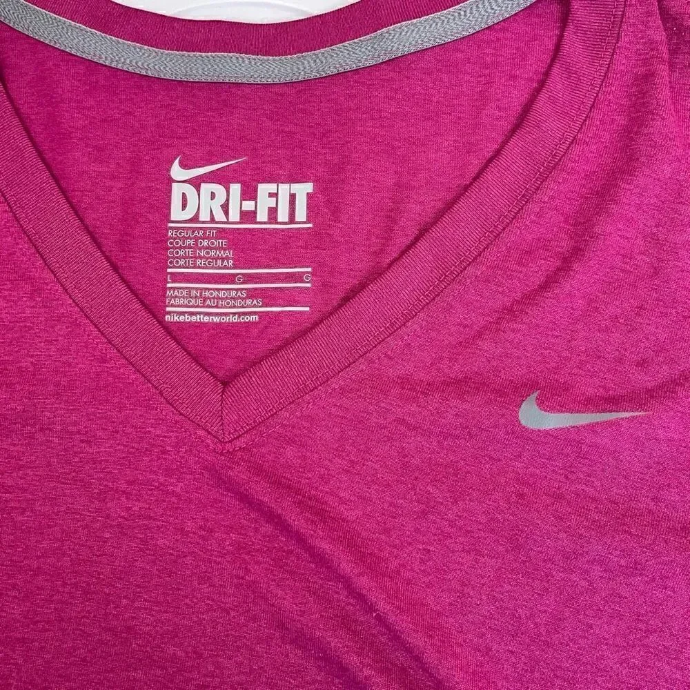 Nike|Dri-Fit|Moisture Wicking|Large
